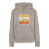 Keene Angst Ick Tu Sie Nüscht - Frauen Premium Hoodie - Taupe
