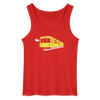 Die U-Bahn kommt - Männer Tank Top - Rot
