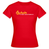 Lächeln is keen Jesichtsbruch - Frauen Premium T-Shirt - Rot