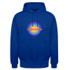 Friedrichshain Retro - Unisex Hoodie - Royalblau