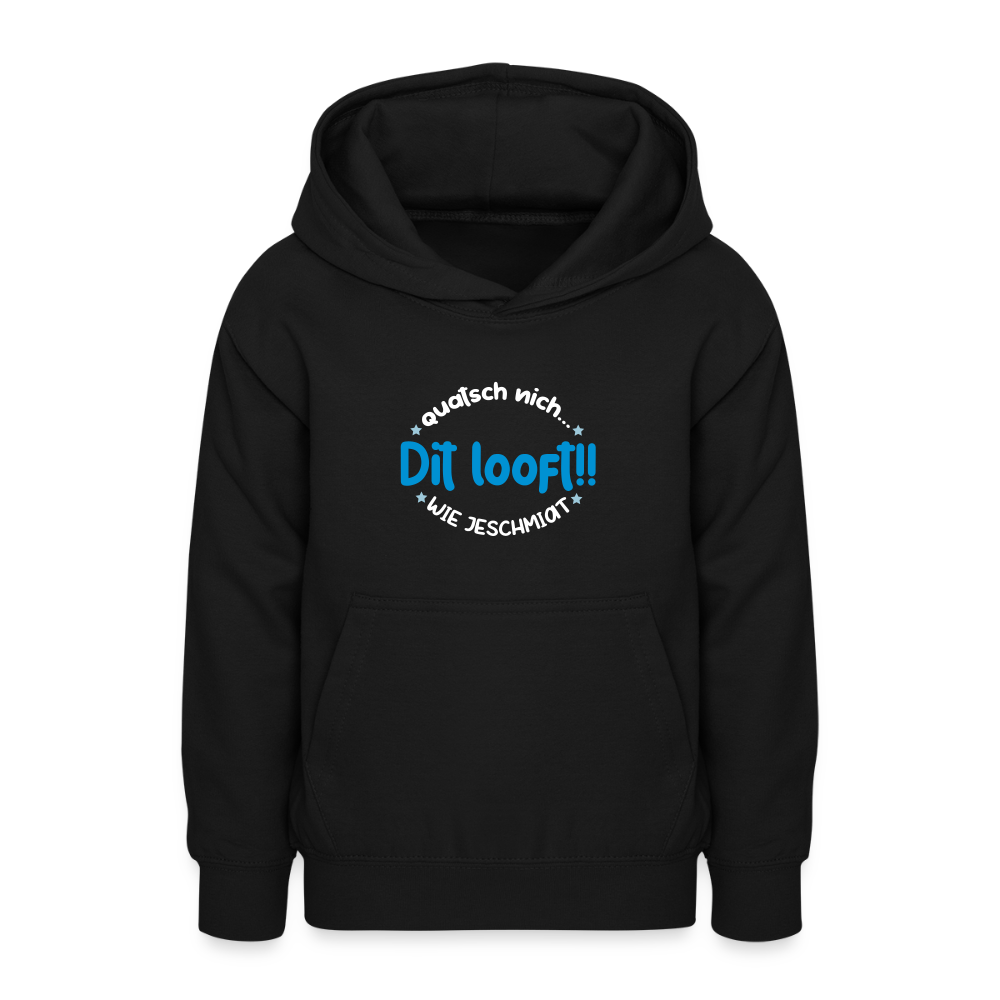 Dit Looft! - Teenager Hoodie - Schwarz