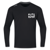 Flitzpiepe - Männer Sport Langamshirt - Schwarz
