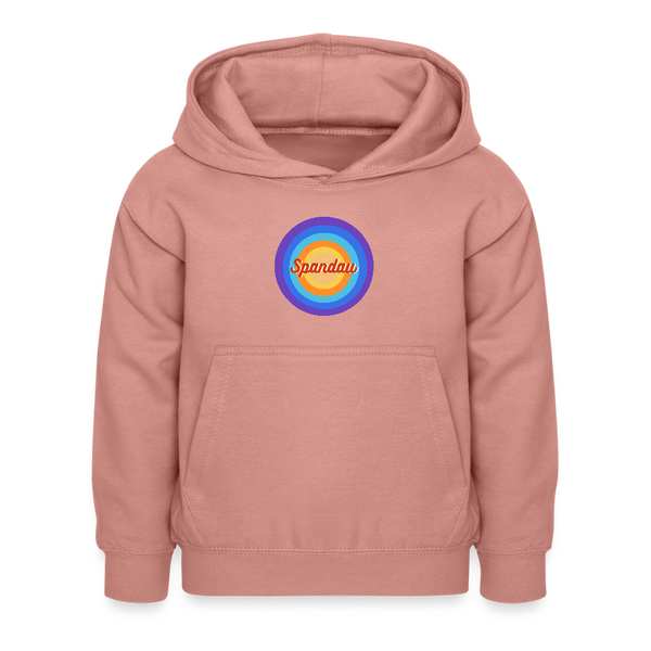 Spandau Retro - Kinder Hoodie - Altrosa