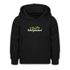 Glück? Selbstjebacken - Kinder Hoodie - Schwarz