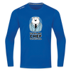 Chef - Männer Sport Langamshirt - Royalblau