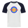 Prenzlauer Berg Retro - Männer Baseball T-Shirt - Weiß/Navy