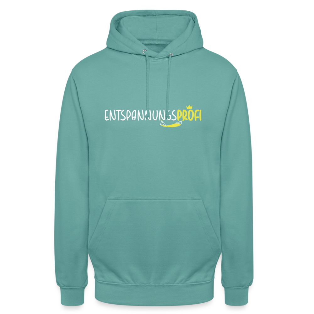 Entspannungsprofi - Unisex Hoodie - Pastelltürkis