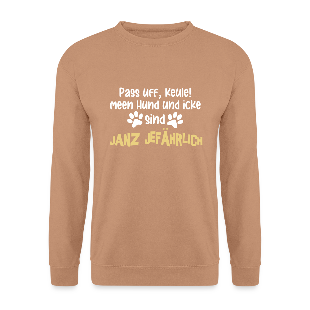 Janz Jefährlich - Unisex Pullover - Mocca