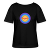 Marzahn Retro - Relaxed Rundhals Frauen Bio-T-Shirt - Schwarz