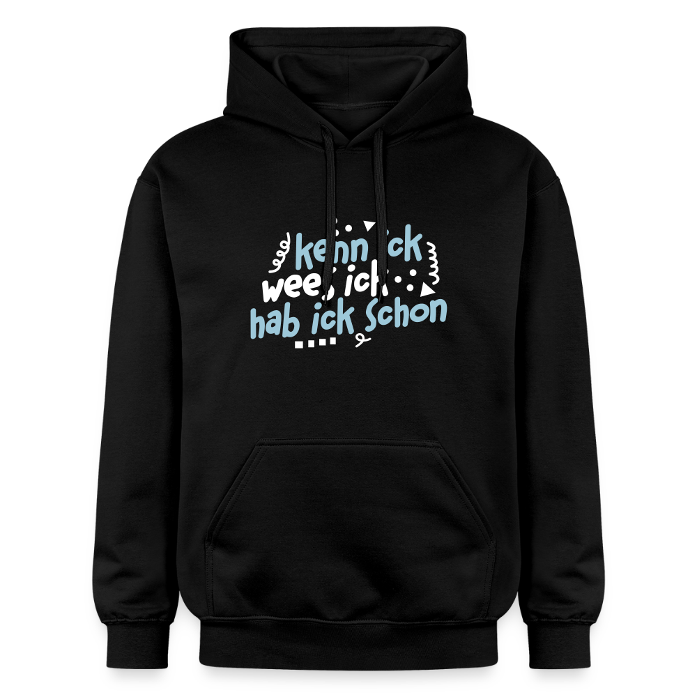 kenn ick wees ick hab ick schon - Hoodie - Schwarz