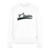 F'hain - Frauen Premium Pullover - Weiß