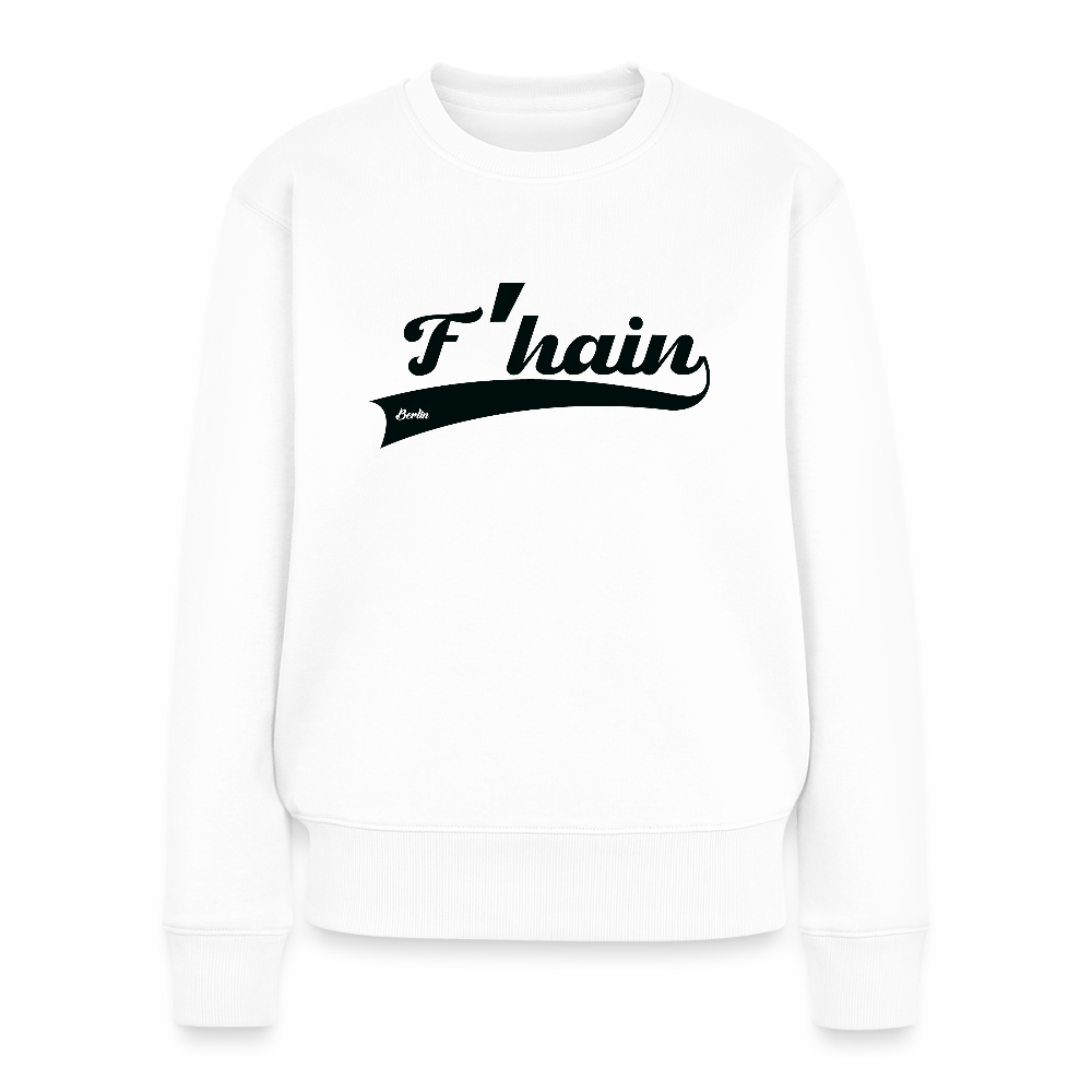 F'hain - Frauen Premium Pullover - Weiß