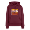 Keene Angst Ick Tu Sie Nüscht - Frauen Premium Hoodie - Burgunderrot