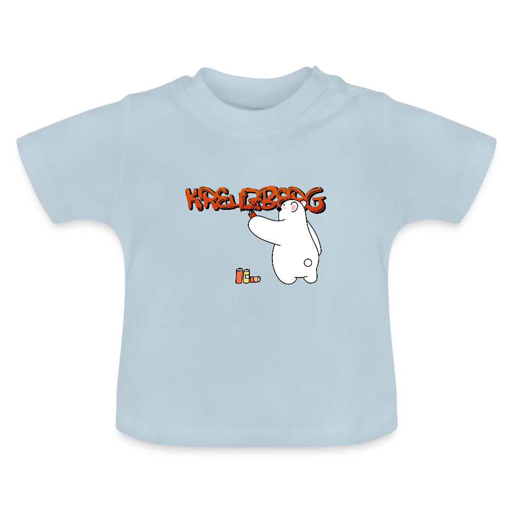 Kreuzberg Graffiti - Baby T-Shirt - Hellblau