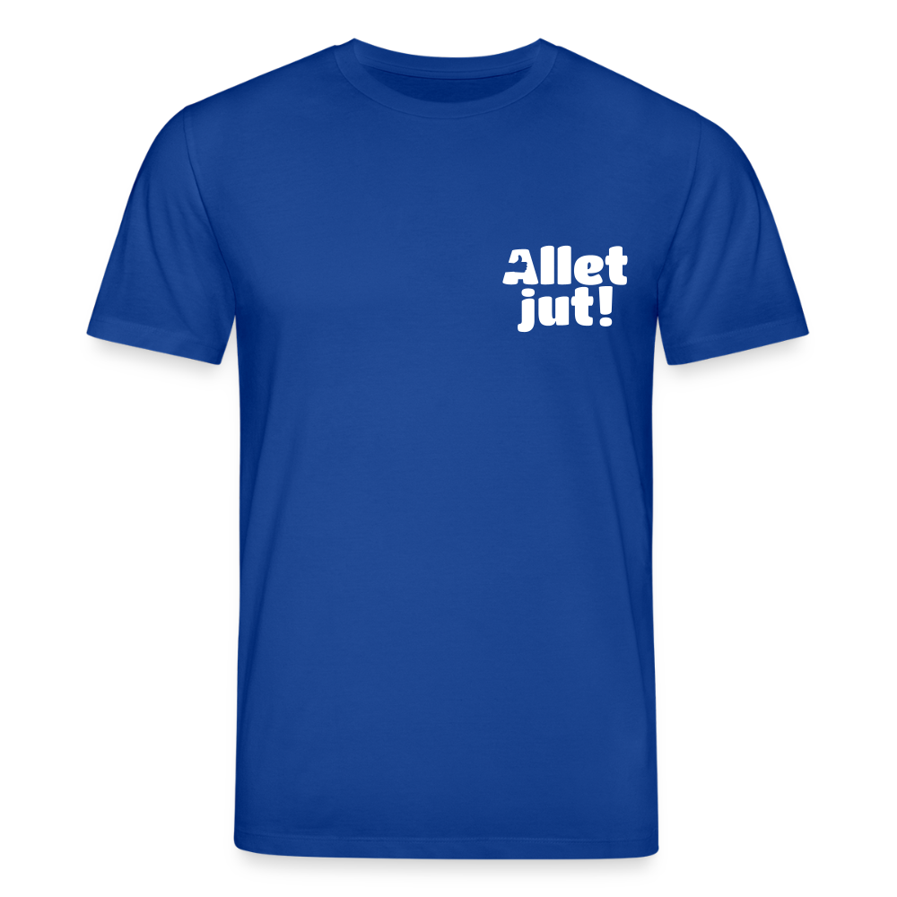 Allet Jut - Unisex Bio T-Shirt - Dunkelblau