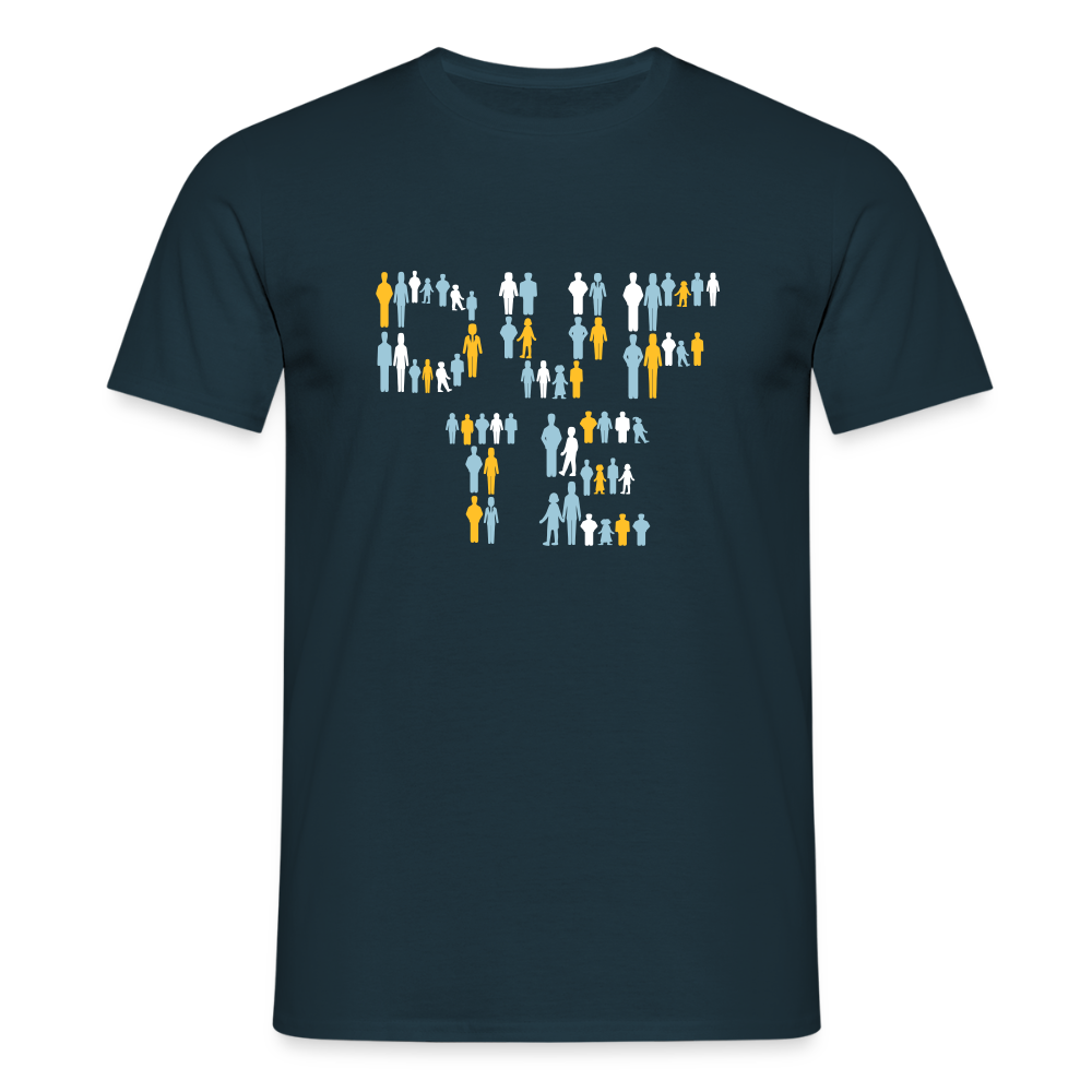 Berliner sind dufte - Männer Premium T-Shirt - Navy