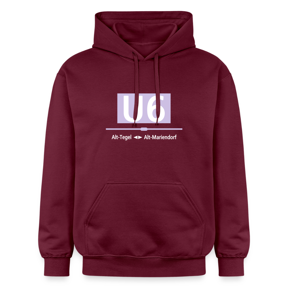 U6 - Hoodie - Maroon