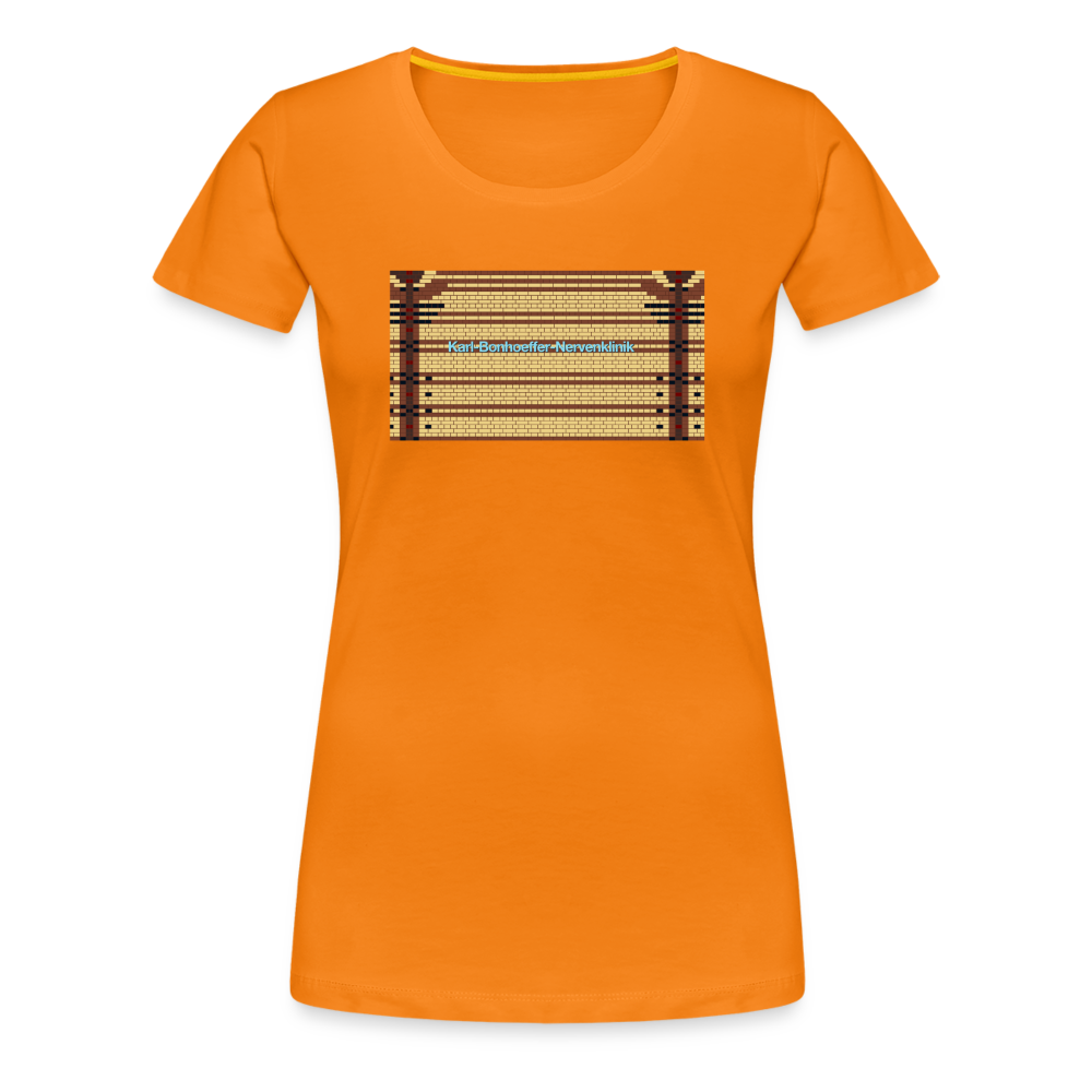 Karl-Bonhoeffer-Nervenklinik - Frauen Premium T-Shirt - Orange