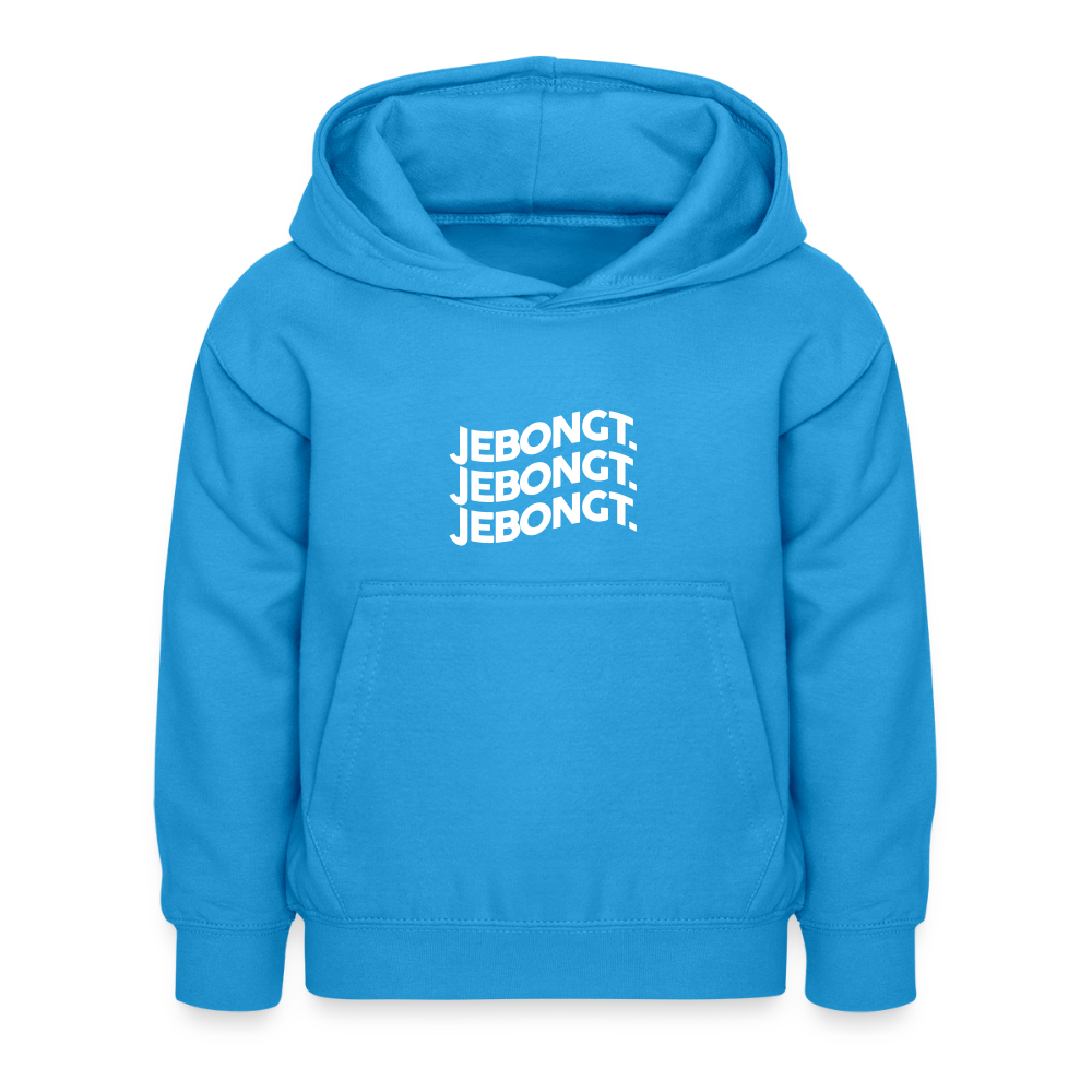 Jebongt! - Kinder Hoodie - Meeresblau