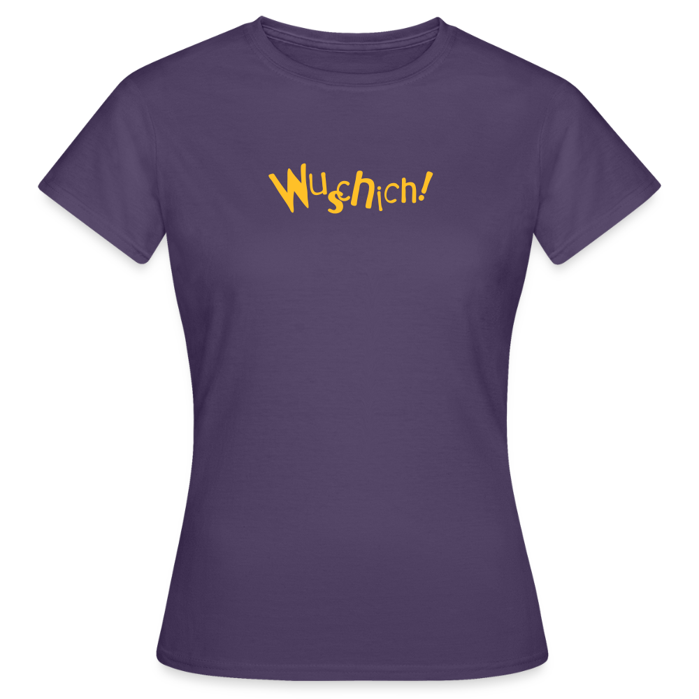 Wuschich! - Frauen Premium T-Shirt - Dunkellila