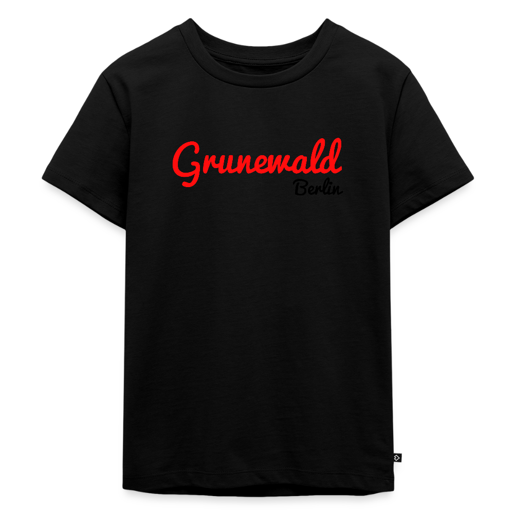 Grunewald Berlin - Kinder Premium T-Shirt - Schwarz