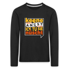 Keene Angst Ick Tu Sie Nüscht - Kinder Langarmshirt - Schwarz