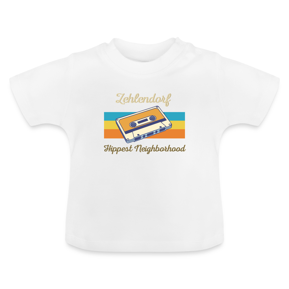 Zehlendorf Hippest Neighborhood - Baby T-Shirt - Weiß