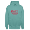 Ick knutsch dir! - Unisex Hoodie - Pastelltürkis