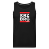 KRZBRG - Männer Premium Tank Top - Schwarz