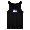U8 - Männer Tank Top - Schwarz