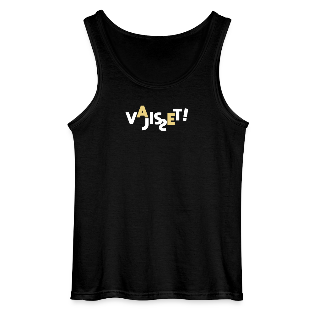 VAJISSET - Männer Tank Top - Schwarz