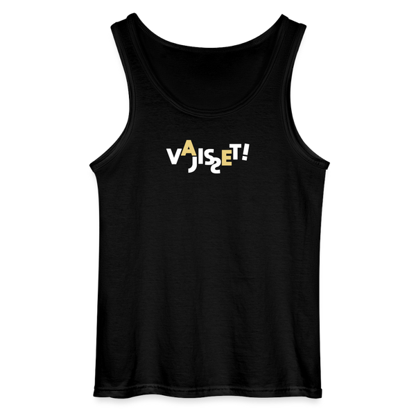 VAJISSET - Männer Tank Top - Schwarz