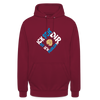 Ick seh' dir. Dit is'n Problem. - Unisex Hoodie - Bordeaux