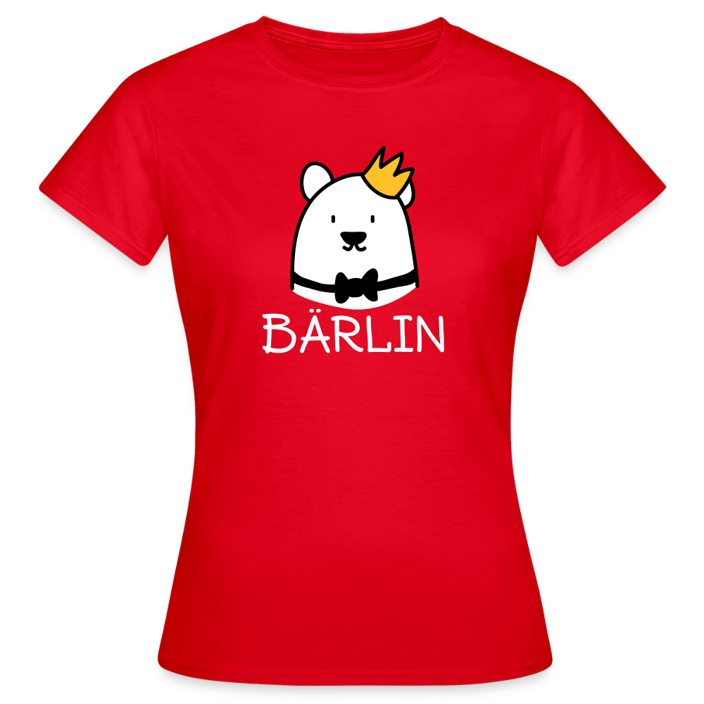 Bärlin - Frauen Premium T-Shirt - Rot