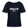 Steglitz - Relaxed Rundhals Frauen Bio-T-Shirt - Navy