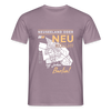 Neuseeland oder Neukölln - Männer Premium T-Shirt - Lilagrau