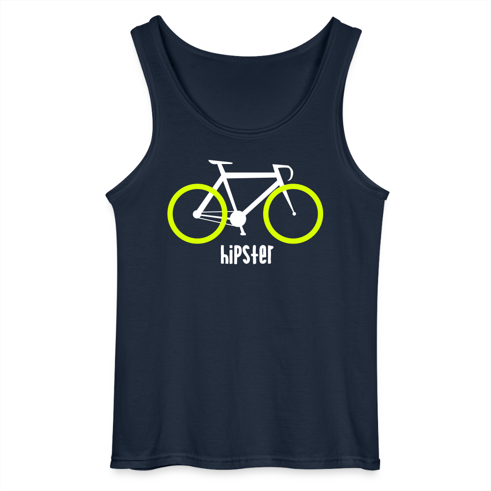 Hipster - Männer Tank Top - Navy