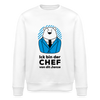 Chef - Unisex Bio Sweatshirt - Weiß