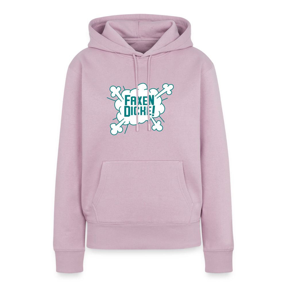 Faxen Dicke! - Frauen Premium Hoodie - Altrosa