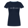 Meene Schwesta - Frauen Premium T-Shirt - Navy