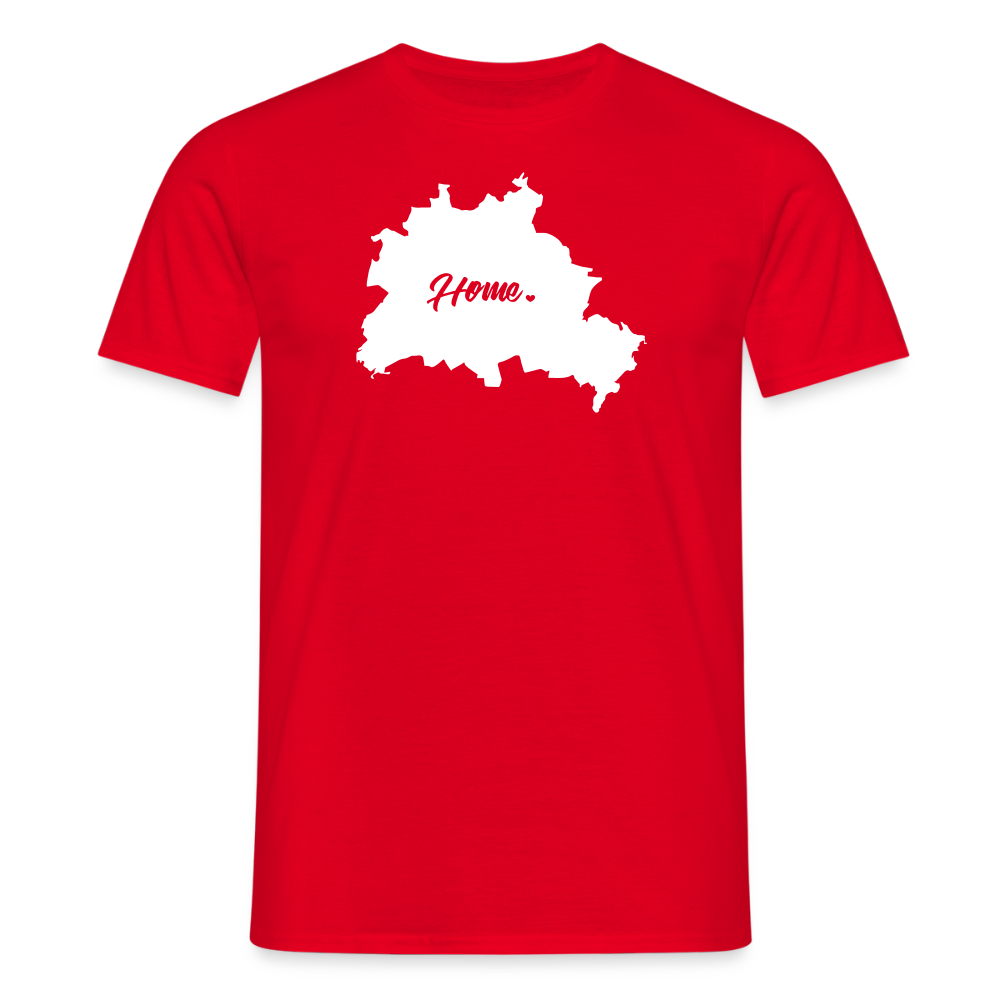 Heimat Berlin - Männer Premium T-Shirt - Rot