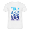 F'hain - Planet Earth - Männer Premium T-Shirt - Weiß