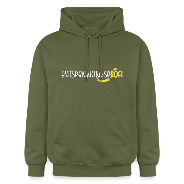 Entspannungsprofi - Hoodie - Militärgrün