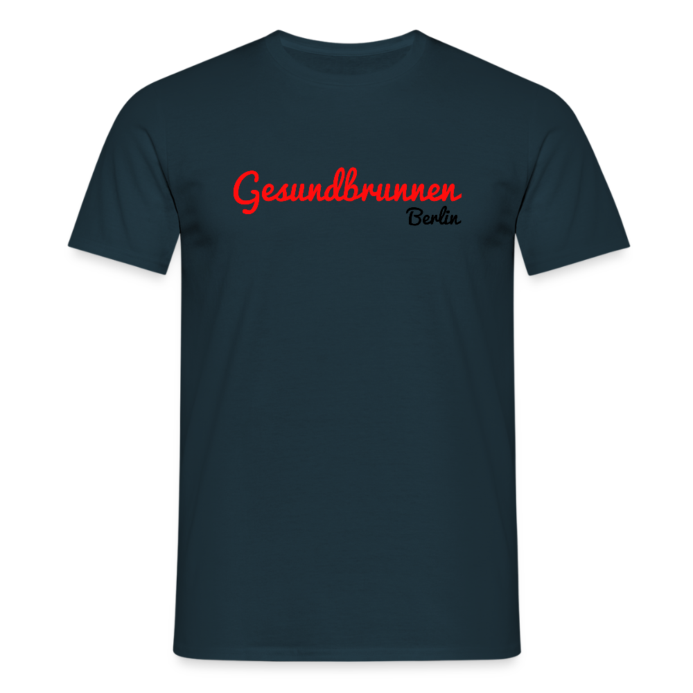 Gesundbrunnen Berlin - Männer Premium T-Shirt - Navy