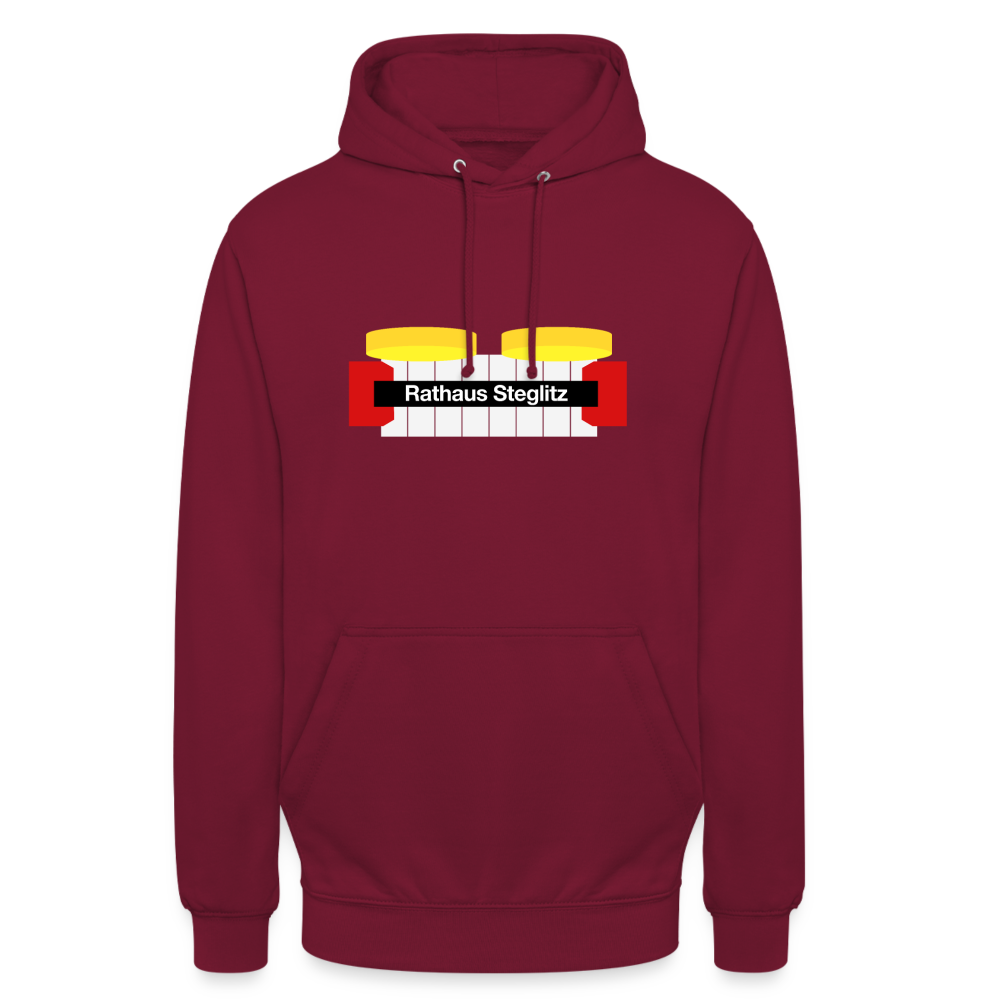 Rathaus Steglitz - Unisex Hoodie - Bordeaux