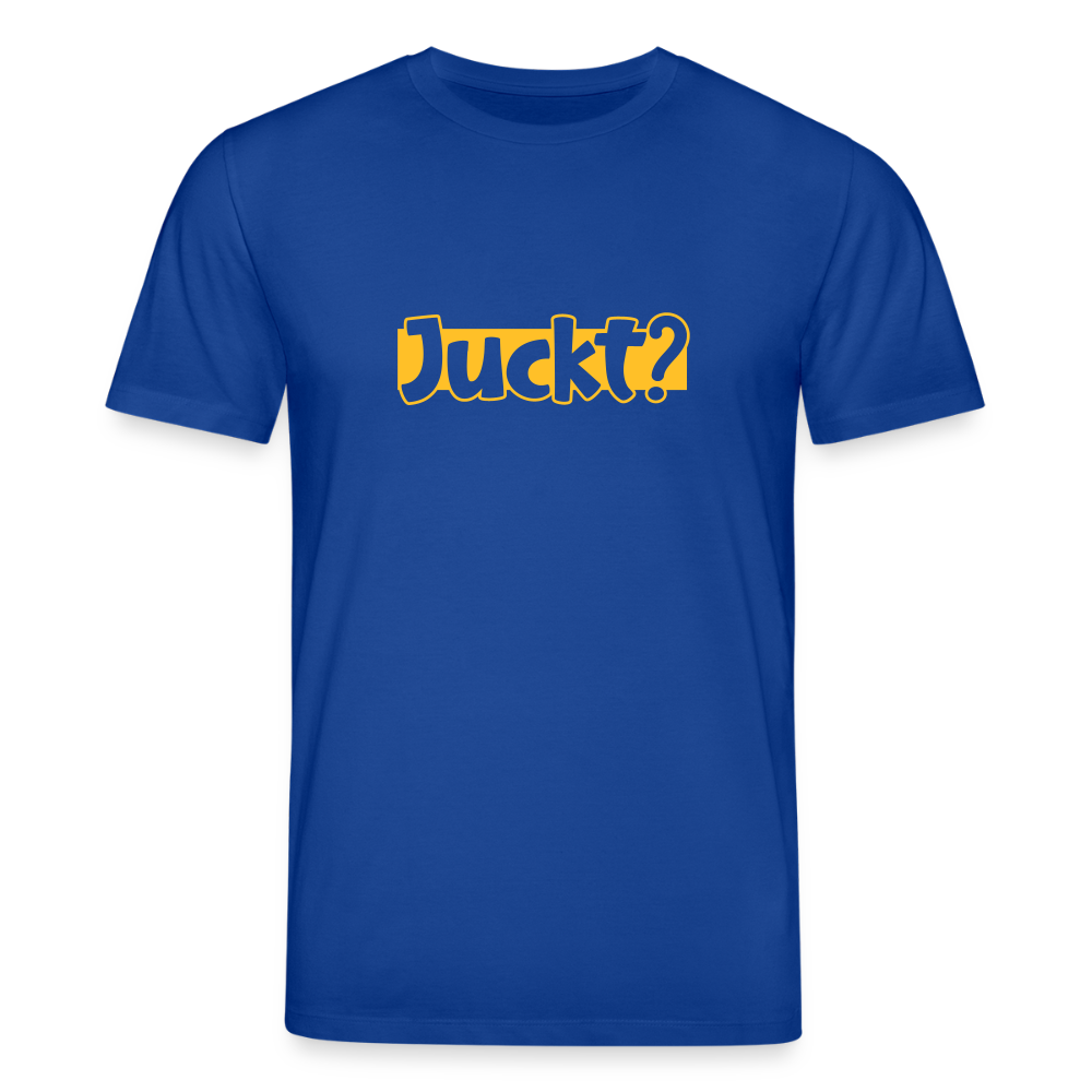 Juckt? - Unisex Bio T-Shirt - Dunkelblau