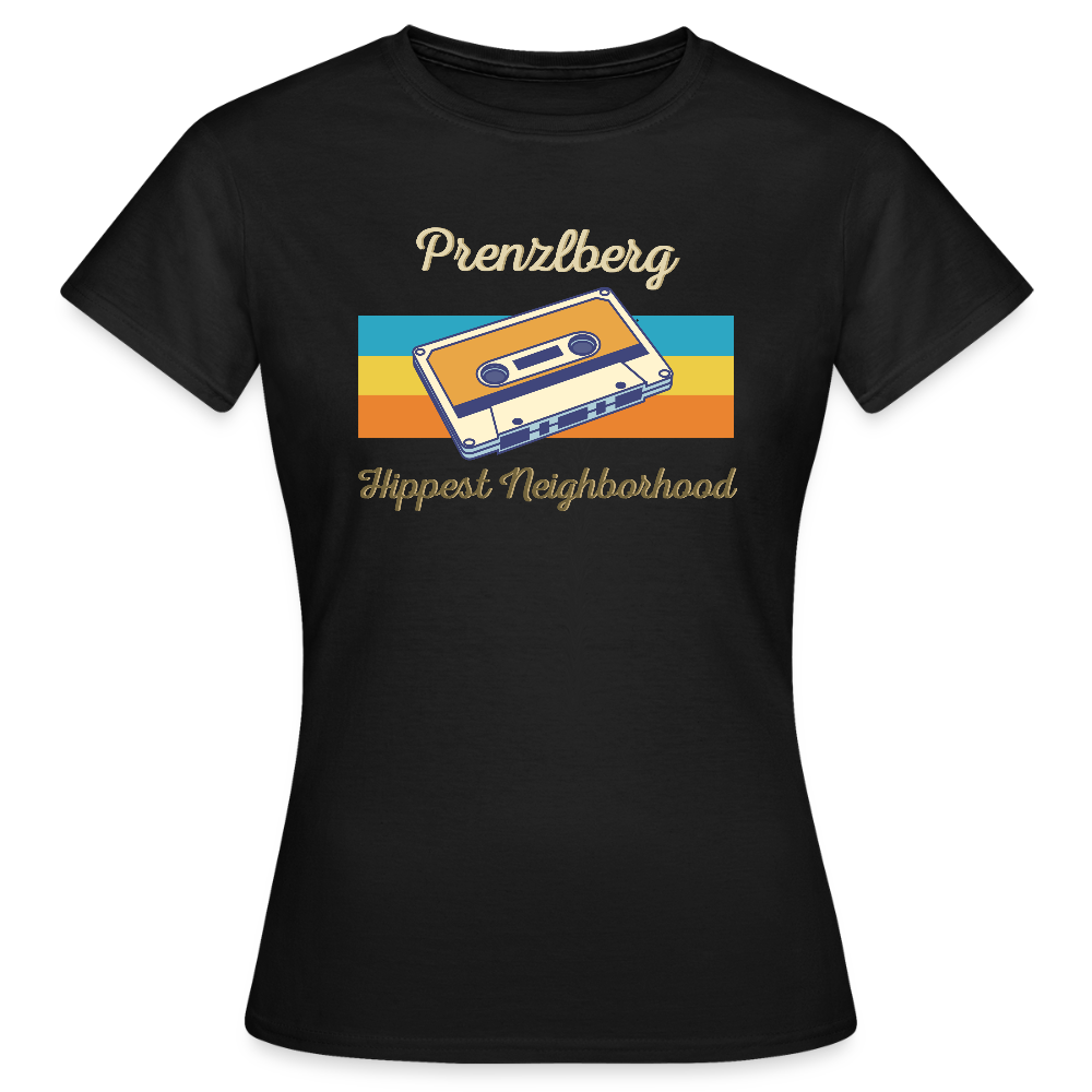 PrenzlBerg Hippest Neighborhood - Frauen Premium T-Shirt - Schwarz
