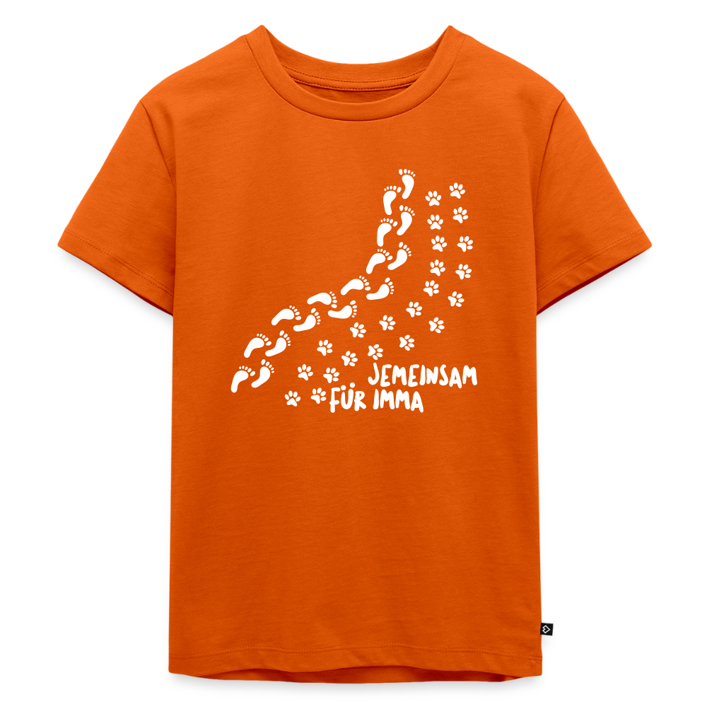 Jemeinsam Für Imma - Kinder Premium T-Shirt - Orange
