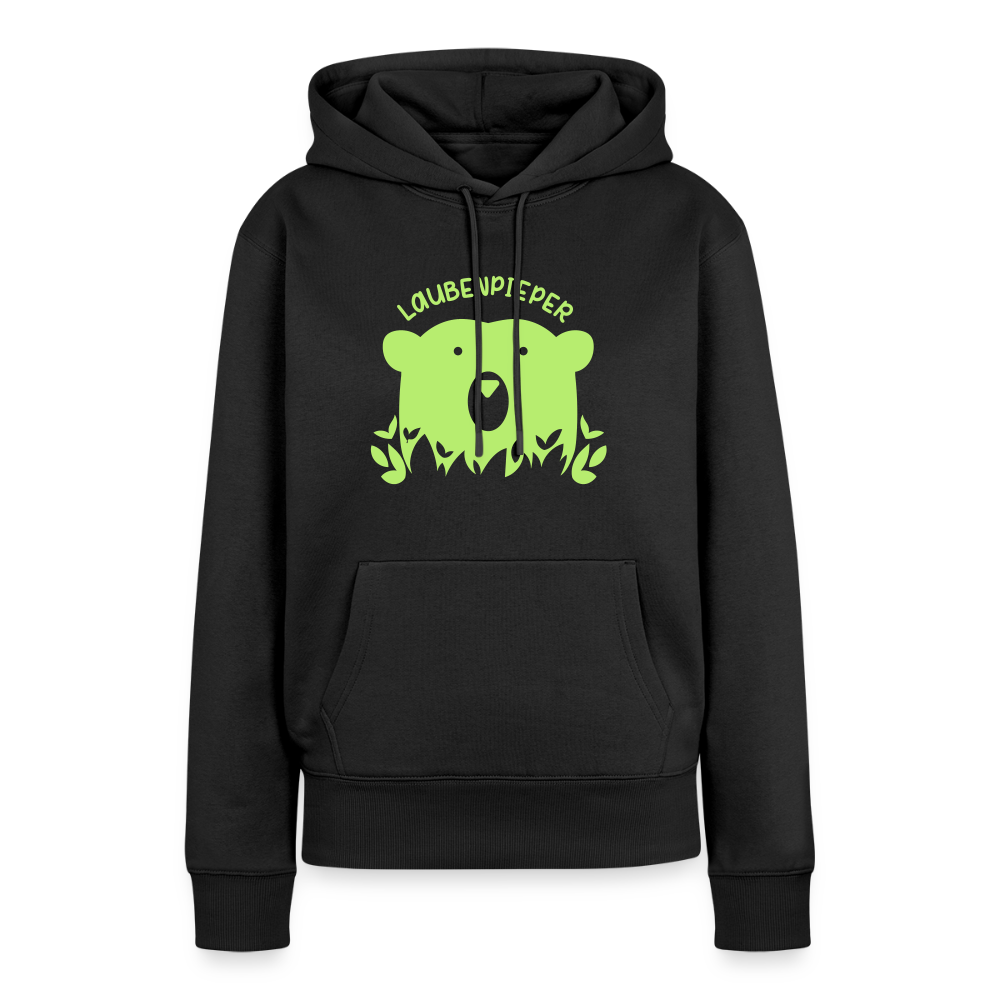 Laubenpieper - Frauen Premium Hoodie - Schwarz