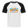 Lichtenberg Hippest Neighborhood - Männer Baseball T-Shirt - Weiß/Schwarz